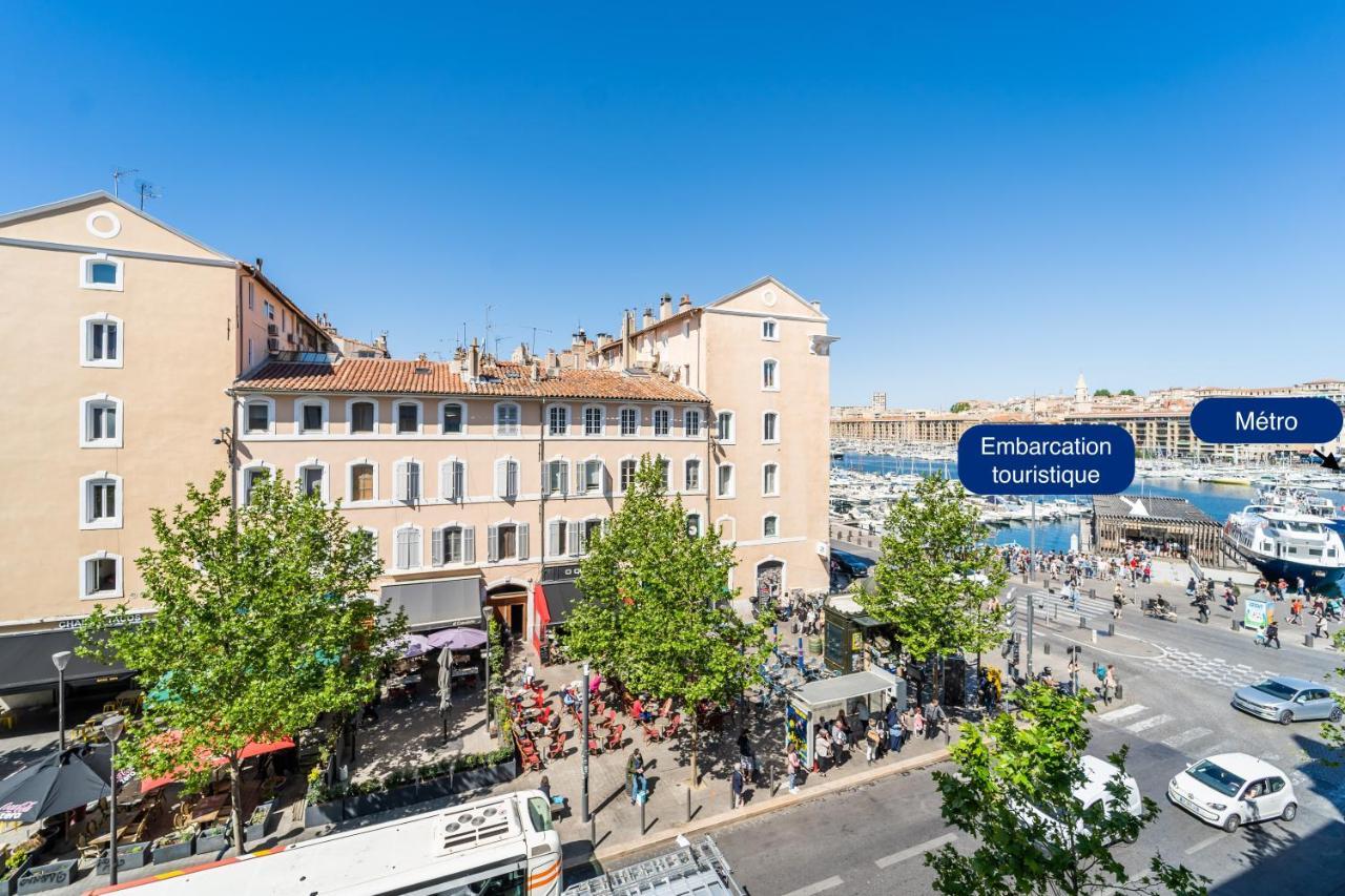 Ferienwohnung Magnifique 105M2 Au Coeur Du Vieux-Port Marseilles Exterior foto